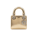 Dior Mini Lady Exotic - Metallic Gold